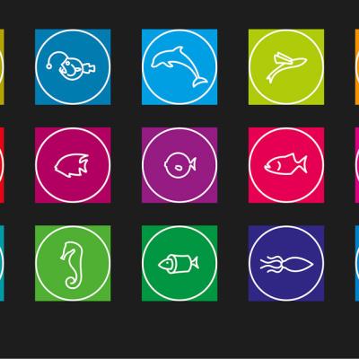 Piktogramme Kreativpreisfischen